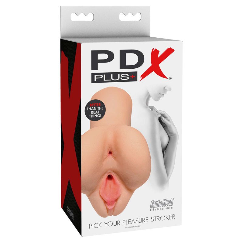 PDX PLUS Pick Your Pleasure Stroker - Flesh Vagina Stroker – Sex toys NZ by Naughtyhut. Discreet delivery nationwide.