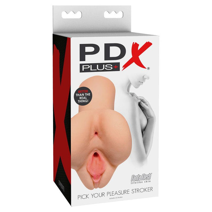PDX PLUS Pick Your Pleasure Stroker - Flesh Vagina Stroker – Sex toys NZ by Naughtyhut. Discreet delivery nationwide.