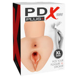 Buy PDX Plus Pick Your Pleasure Stroker XL - Light - Flesh Vagina Stroker – Naughtyhut NZ sex toys online. Discreet delivery & top brands.