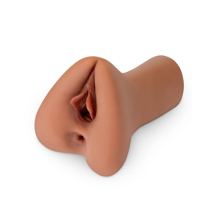 PDX Plus Pick Your Pleasure Stroker XL - Brown - Brown Vagina Stroker – Sex toys NZ by Naughtyhut. Discreet delivery nationwide.