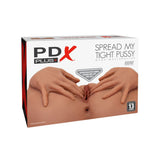 Buy PDX Plus Spread My Tight Pussy - Brown - Brown Mega Masturbator – Naughtyhut NZ sex toys online. Discreet delivery & top brands.