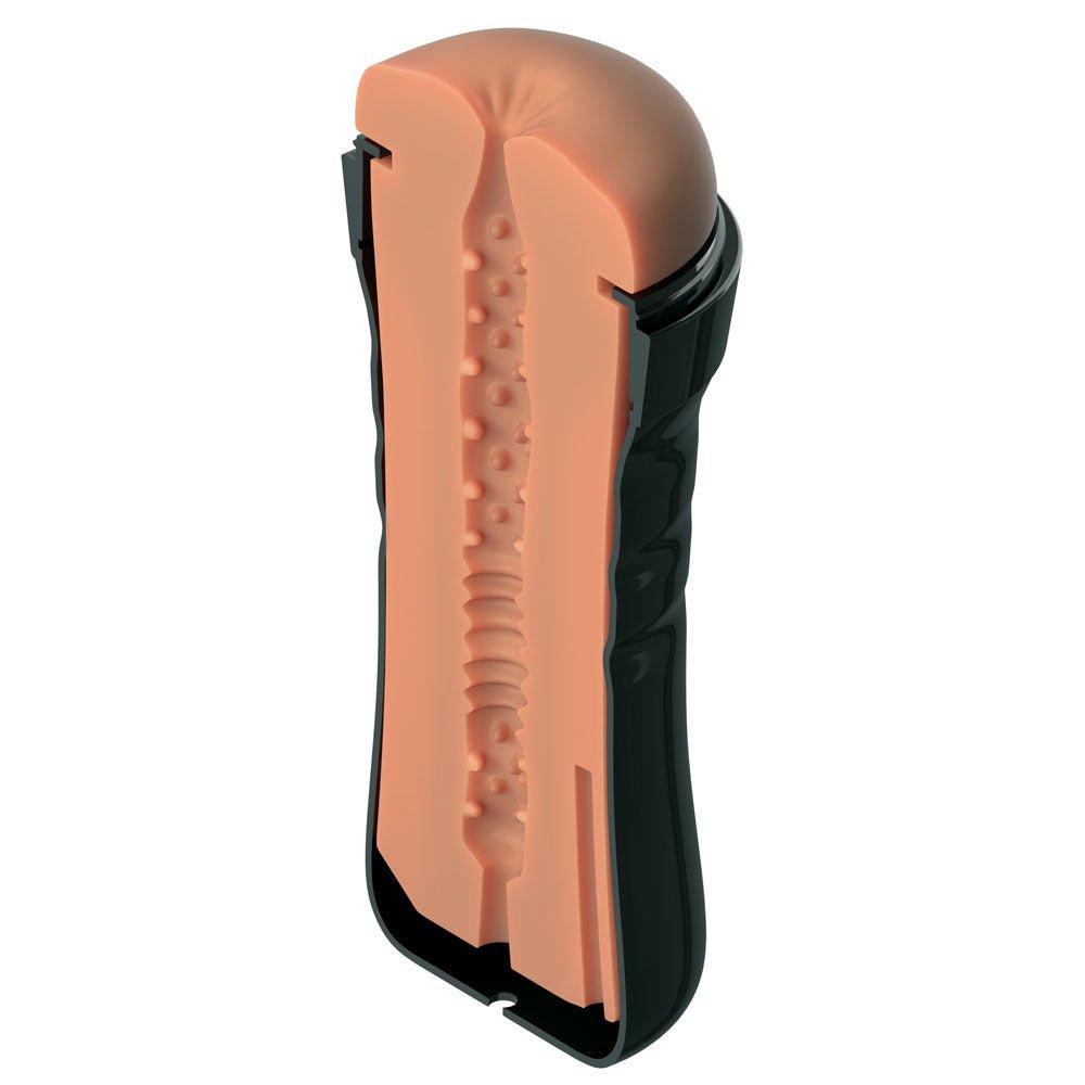 Buy PDX Wet Bussies Super Bangin Butt - Brown - Brown Anal Stroker – Naughtyhut NZ sex toys online. Discreet delivery & top brands.