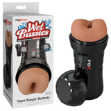 Buy PDX Wet Bussies Super Bangin Butt - Brown - Brown Anal Stroker – Naughtyhut NZ sex toys online. Discreet delivery & top brands.