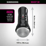 Buy PDX Wet Pussies - Super Slide & Glide XXL - Clear Stroker – Naughtyhut NZ sex toys online. Discreet delivery & top brands.