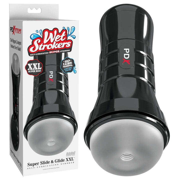 PDX Wet Pussies - Super Slide & Glide XXL - Clear Stroker – Sex toys NZ by Naughtyhut. Discreet delivery nationwide.