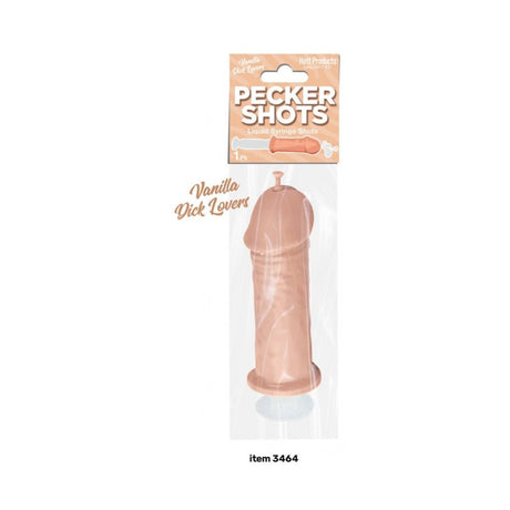 Buy Pecker Shot Syringe - Flesh – Naughtyhut NZ sex toys online. Discreet delivery & top brands.