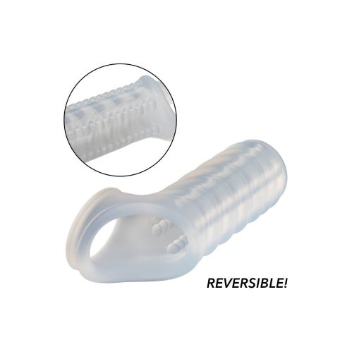 Performance Maxx™ Liquid Silicone Reversible Sleeve – Sex toys NZ by Naughtyhut. Discreet delivery nationwide.