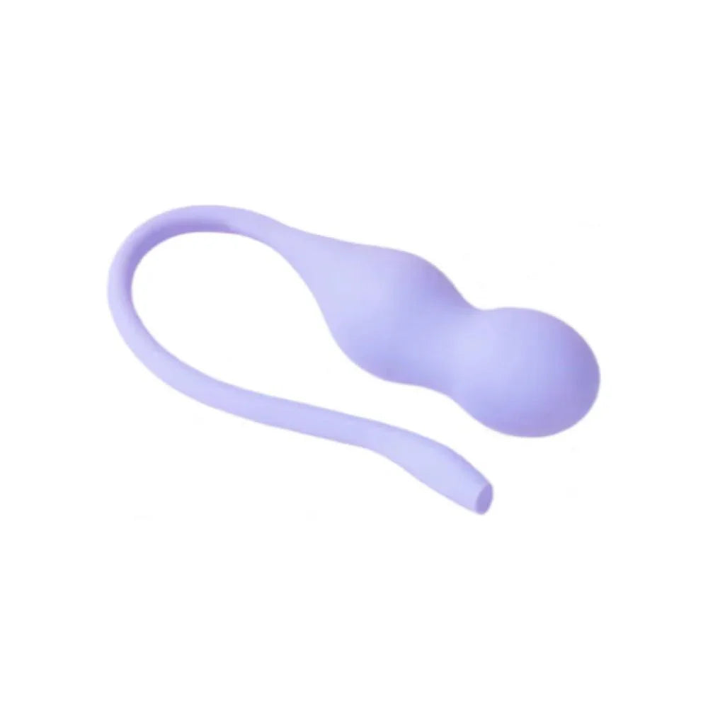 Perifit Care+ kegel trainer in Lilac, twin bulbs with flexible tail