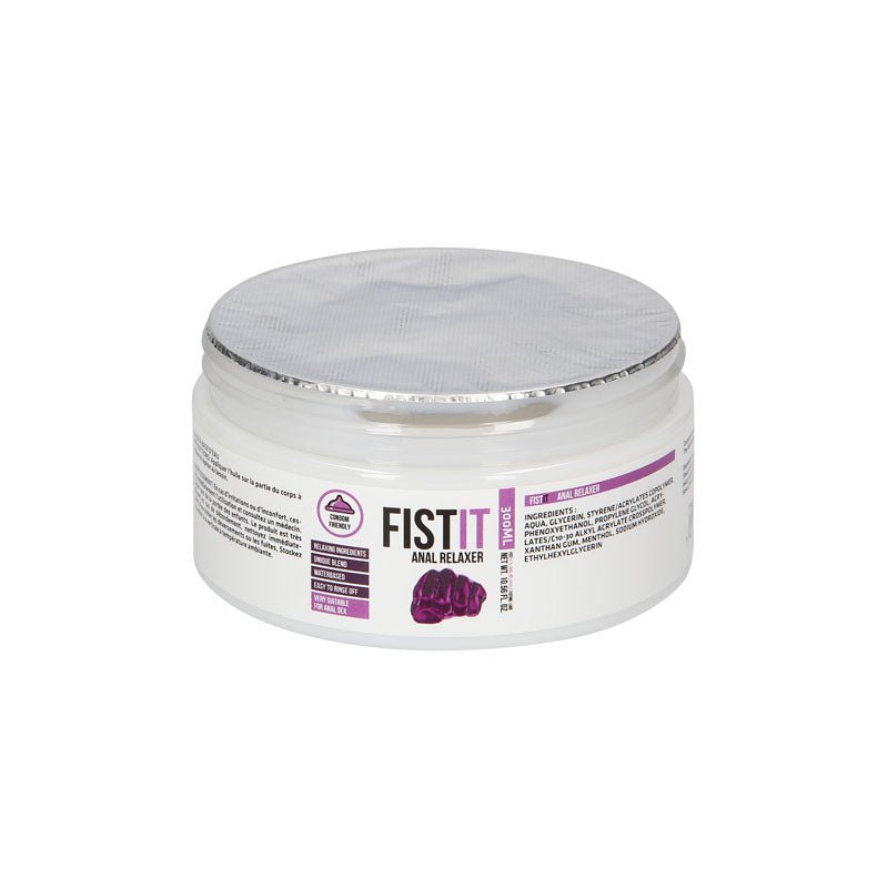 Buy PHARMQUESTS Fist - It Anal Relaxer - 300ml - Water Based Relaxing Lubricant - 300 ml Tub – Naughtyhut NZ sex toys online. Discreet delivery & top brands.