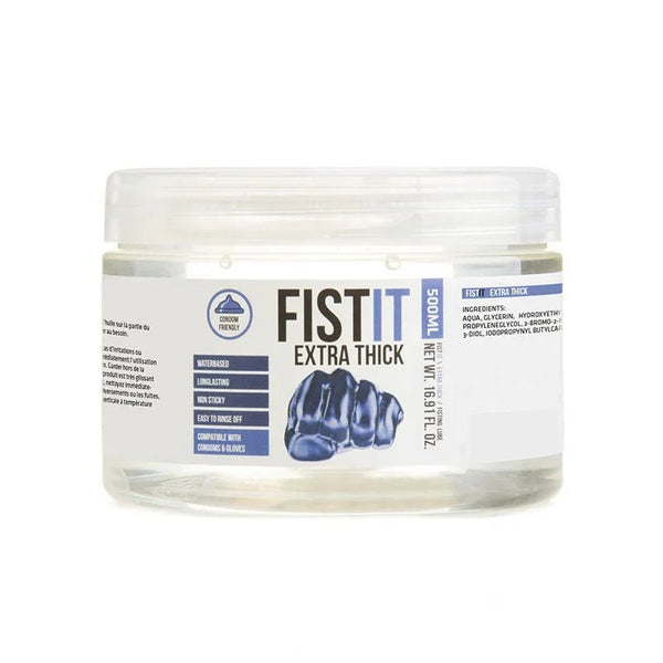 Pharmquests Fist - It Extra Thick - Thick Water Based Lubricant - 500 ml Tub – Sex toys NZ by Naughtyhut. Discreet delivery nationwide.