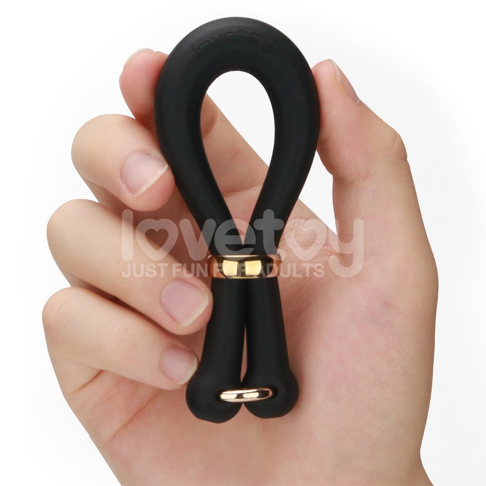 Pinnacle Pro Anyfit Stretcher - Black Adjustable Cock Ring – Sex toys NZ by Naughtyhut. Discreet delivery nationwide.