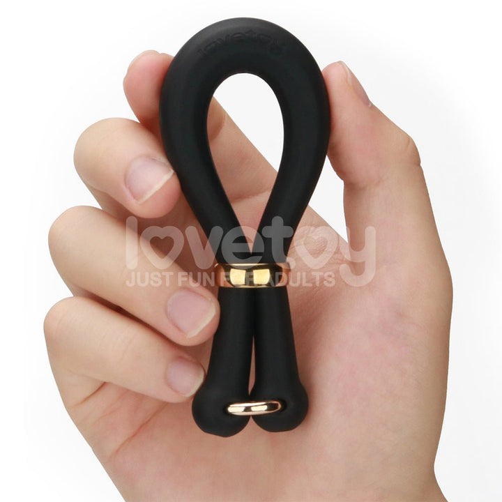 Pinnacle Pro Anyfit Stretcher - Black Adjustable Cock Ring – Sex toys NZ by Naughtyhut. Discreet delivery nationwide.