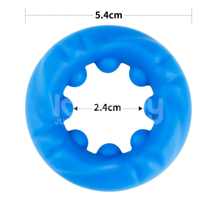 Pinnacle Pro Ridge Bump Stretcher - Blue Cock Ring – Sex toys NZ by Naughtyhut. Discreet delivery nationwide.