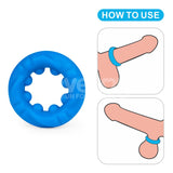 Buy Pinnacle Pro Ridge Bump Stretcher - Blue Cock Ring – Naughtyhut NZ sex toys online. Discreet delivery & top brands.