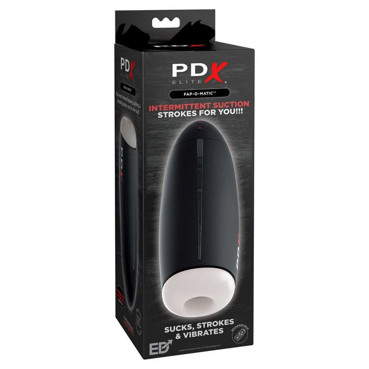 Pipedream Extreme Toys Elite Fap - O - Matic - USB Rechargeable Sucking Masturbator – Sex toys NZ by Naughtyhut. Discreet delivery nationwide.