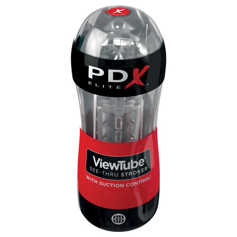 Buy Pipedream Extreme Toys Elite ViewTube Stroker - Clear Stroker – Naughtyhut NZ sex toys online. Discreet delivery & top brands.
