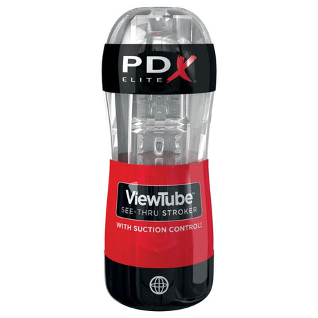 Buy Pipedream Extreme Toys Elite ViewTube Stroker - Clear Stroker – Naughtyhut NZ sex toys online. Discreet delivery & top brands.