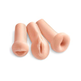 Buy Pipedream Extreme Toyz All 3 Holes - Flesh Strokers - Set of 3 – Naughtyhut NZ sex toys online. Discreet delivery & top brands.