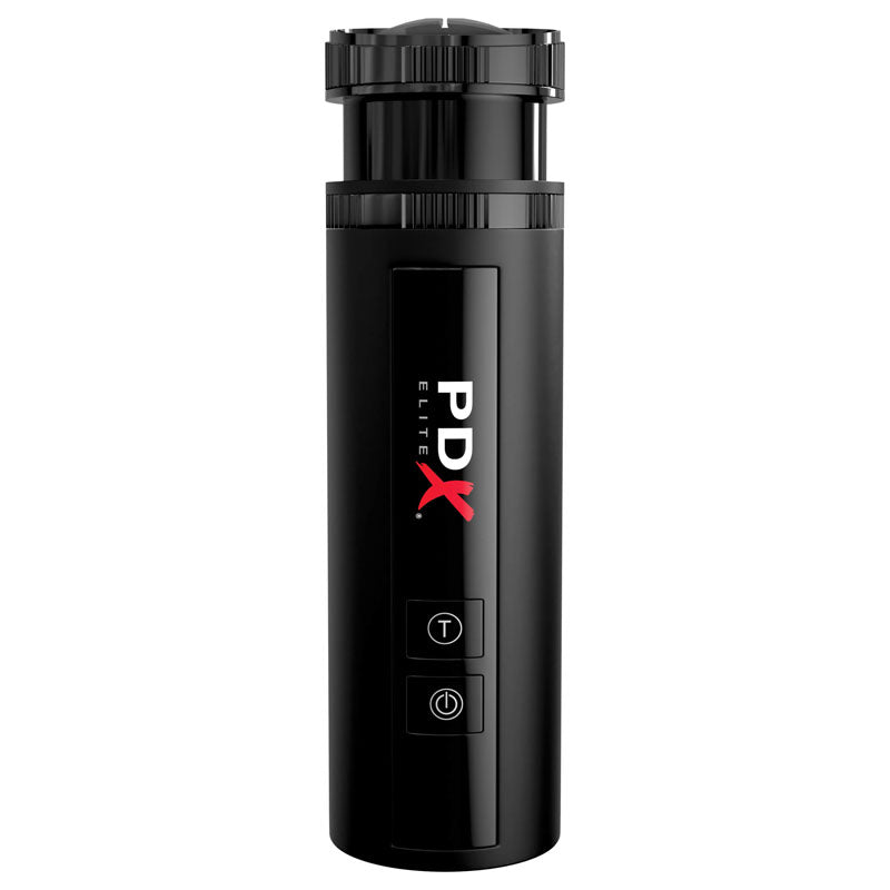 Buy Pipedream Extreme Toyz Elite Moto Bator X - Black Powered Water Stroker – Naughtyhut NZ sex toys online. Discreet delivery & top brands.
