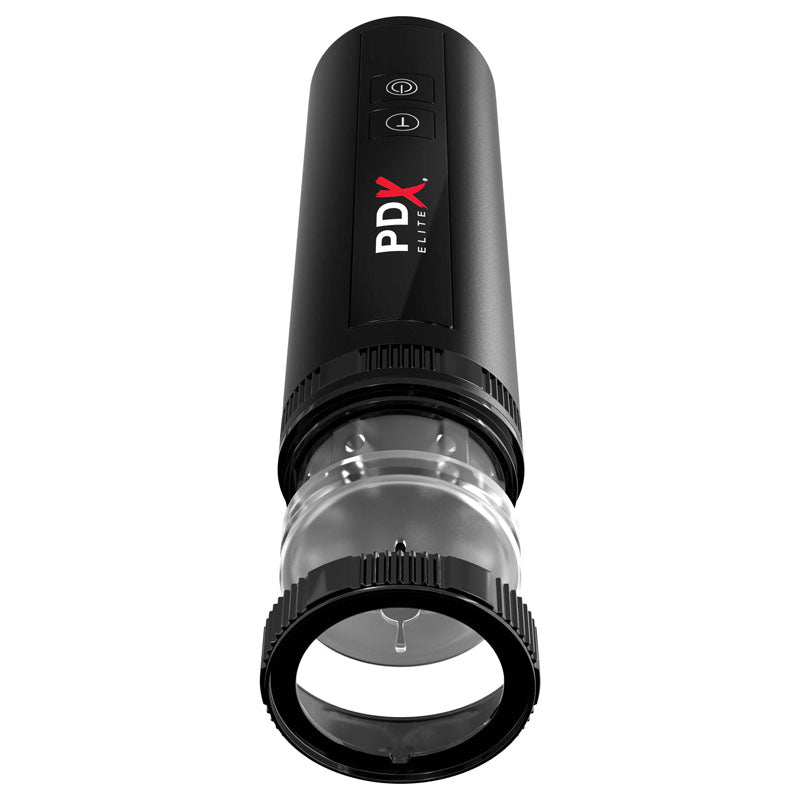 Buy Pipedream Extreme Toyz Elite Moto Bator X - Black Powered Water Stroker – Naughtyhut NZ sex toys online. Discreet delivery & top brands.