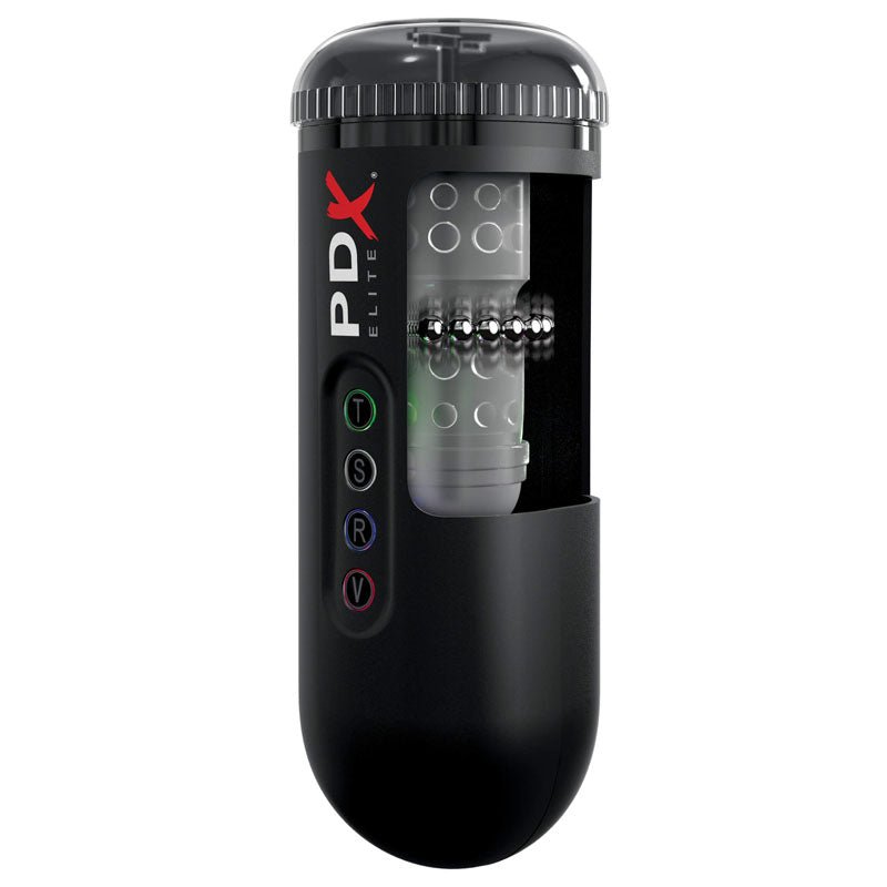 Buy Pipedream Extreme Toyz Elite Moto Blower - Black Powered Masturbator – Naughtyhut NZ sex toys online. Discreet delivery & top brands.