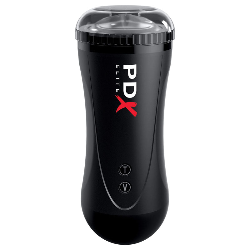 Buy Pipedream Extreme Toyz Elite Moto Stroker - Black Powered Masturbator – Naughtyhut NZ sex toys online. Discreet delivery & top brands.