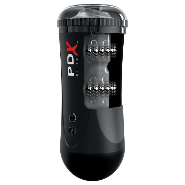 Pipedream Extreme Toyz Elite Moto Stroker - Black Powered Masturbator – Sex toys NZ by Naughtyhut. Discreet delivery nationwide.