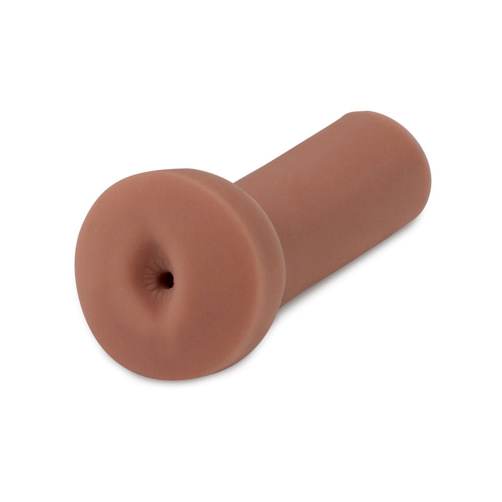 Buy Pipedream Extreme Toyz Freshman Fuckslut - Brown - Brown Ass Stroker – Naughtyhut NZ sex toys online. Discreet delivery & top brands.