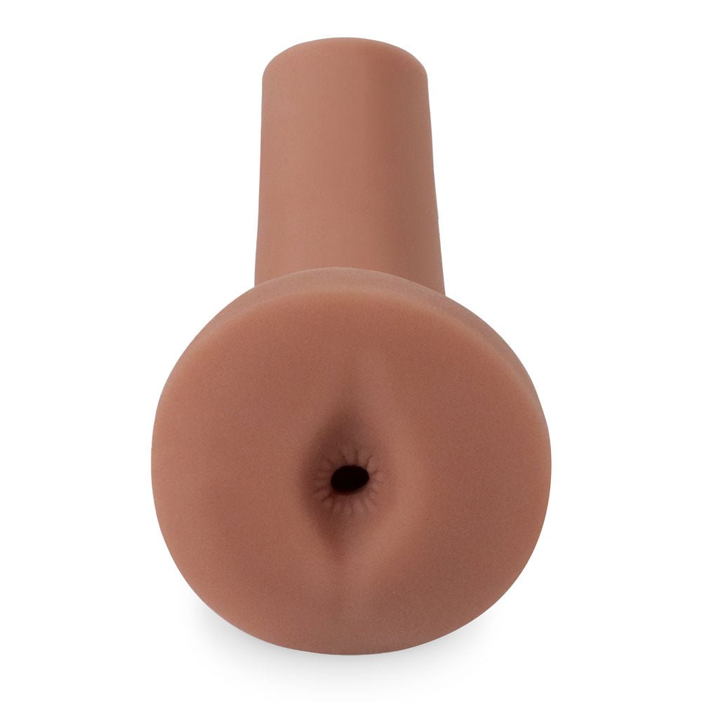 Buy Pipedream Extreme Toyz Freshman Fuckslut - Brown - Brown Ass Stroker – Naughtyhut NZ sex toys online. Discreet delivery & top brands.