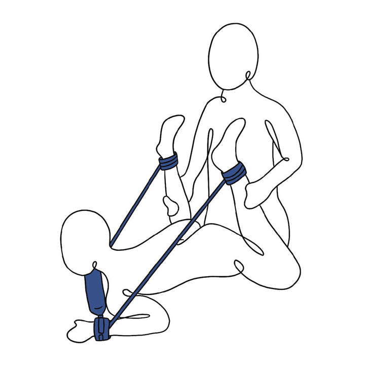 Pivot Connection Kit - Cuff and Tether Kit – Sex toys NZ by Naughtyhut. Discreet delivery nationwide.