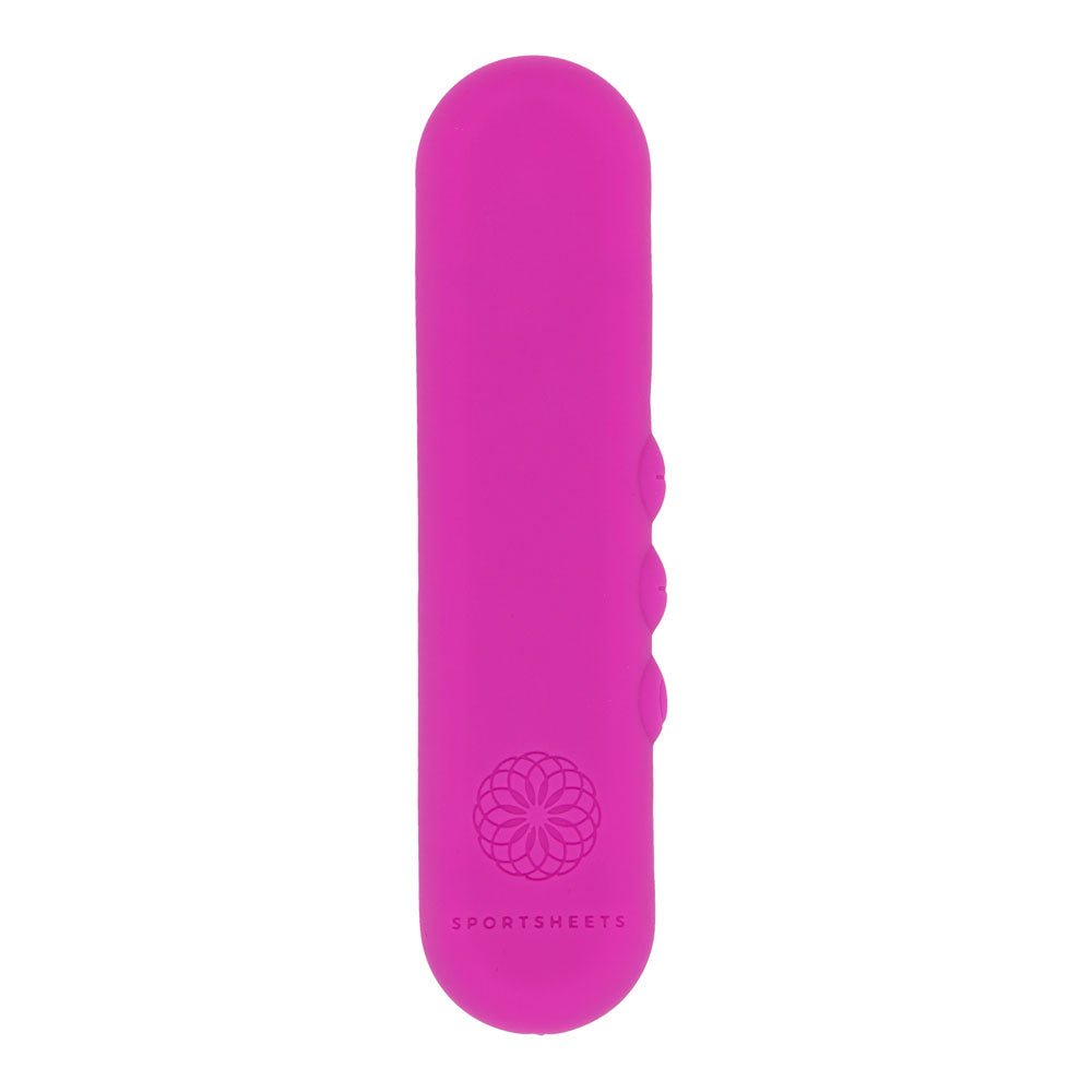 Pivot Flat Bullet - Pink - Pink 10.2 cm USB Rechargeable Bullet – Sex toys NZ by Naughtyhut. Discreet delivery nationwide.