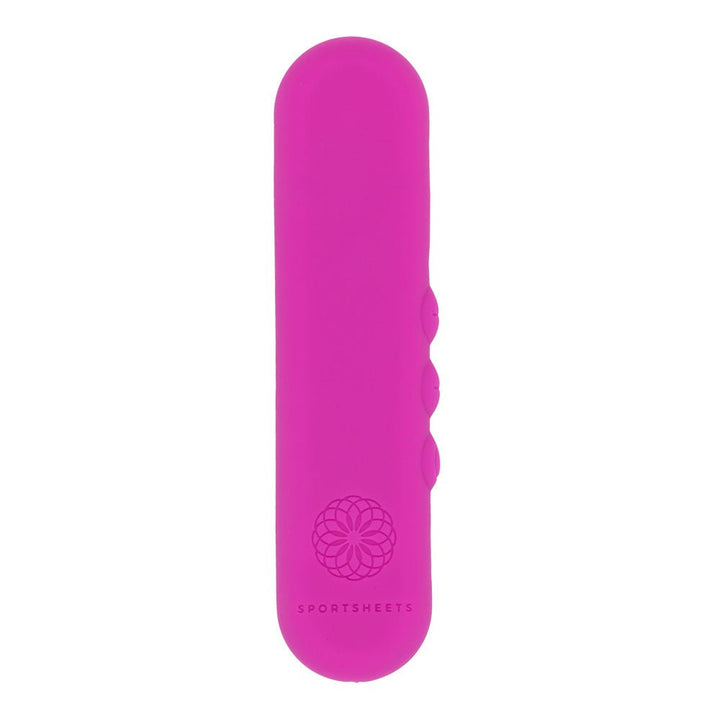 Pivot Flat Bullet - Pink - Pink 10.2 cm USB Rechargeable Bullet – Sex toys NZ by Naughtyhut. Discreet delivery nationwide.