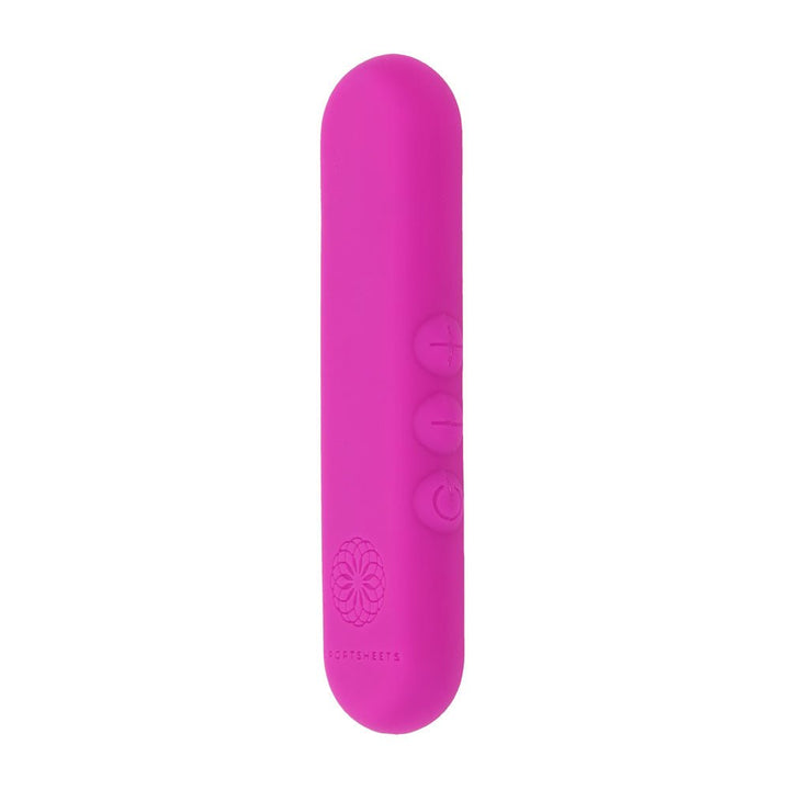 Pivot Flat Bullet - Pink - Pink 10.2 cm USB Rechargeable Bullet – Sex toys NZ by Naughtyhut. Discreet delivery nationwide.