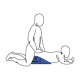 Buy Pivot Positioner - Black Foam Position Cushion – Naughtyhut NZ sex toys online. Discreet delivery & top brands.