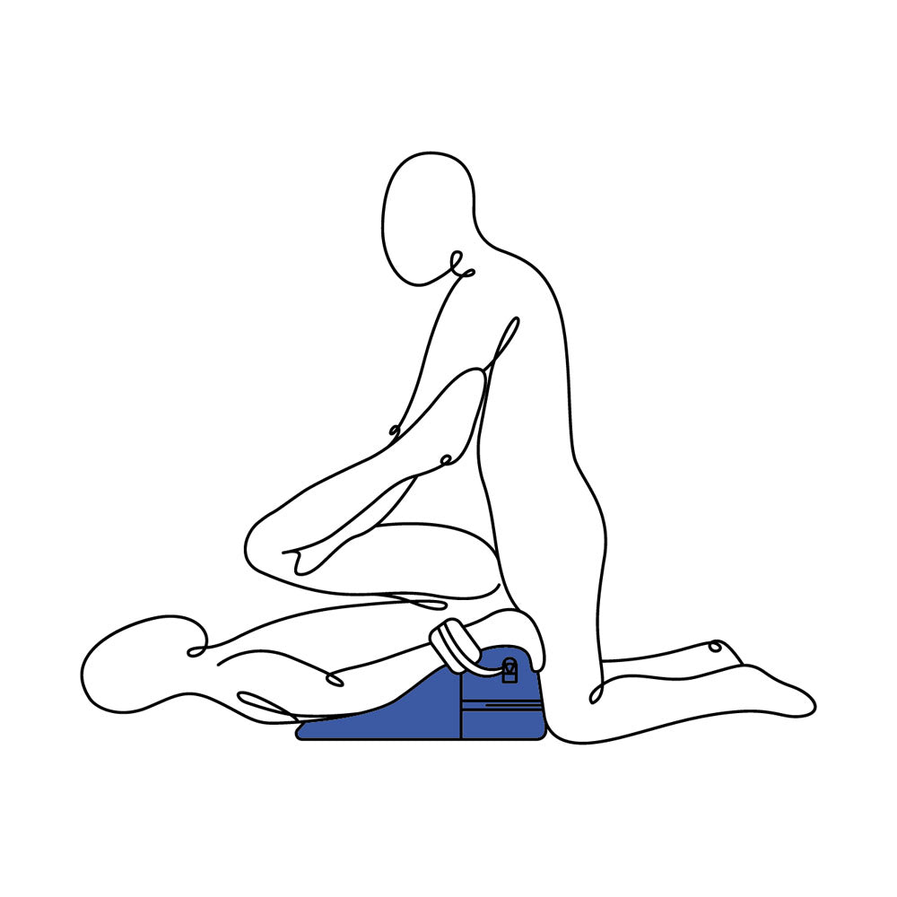 Buy Pivot Positioner - Black Foam Position Cushion – Naughtyhut NZ sex toys online. Discreet delivery & top brands.