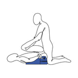 Buy Pivot Positioner - Black Foam Position Cushion – Naughtyhut NZ sex toys online. Discreet delivery & top brands.