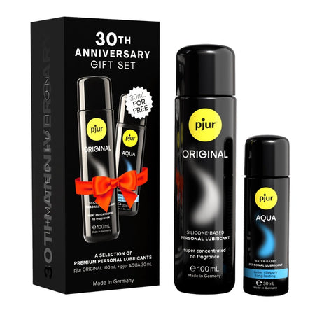 Buy Pjur 30th Anniversary Gift Box - Limited Edition – Naughtyhut NZ sex toys online. Discreet delivery & top brands.
