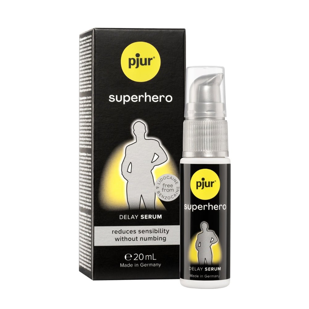 pjur Superhero Serum 20 ml – Sex toys NZ by Naughtyhut. Discreet delivery nationwide.