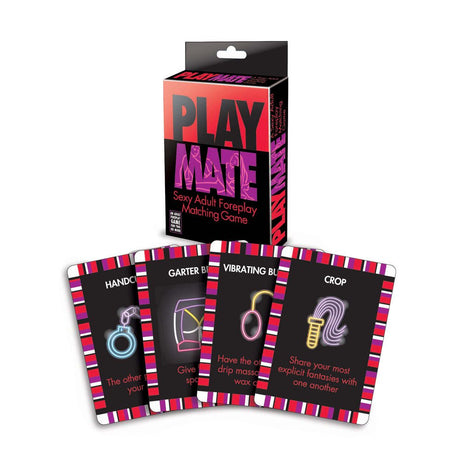 Buy Play Mate - Foreplay Card Game – Naughtyhut NZ sex toys online. Discreet delivery & top brands.