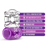 Buy Play With Me Pleaser Rechargeable C - Ring - Purple - Purple USB Rechargeable Cock Ring – Naughtyhut NZ sex toys online. Discreet delivery & top brands.