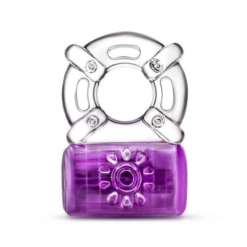 Play With Me Pleaser Rechargeable C - Ring - Purple - Purple USB Rechargeable Cock Ring – Sex toys NZ by Naughtyhut. Discreet delivery nationwide.