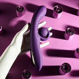 Buy Playboy CURLICUE - Purple 23.5 cm USB Rechargeable Rabbit Vibrator – Naughtyhut NZ sex toys online. Discreet delivery & top brands.