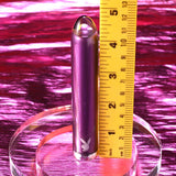 Buy Playboy Pleasure AMETHYST - Purple 12.4 cm USB Rechargeable Glass Tipped Mini Vibrator – Naughtyhut NZ sex toys online. Discreet delivery & top brands.