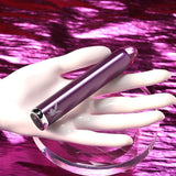 Buy Playboy Pleasure AMETHYST - Purple 12.4 cm USB Rechargeable Glass Tipped Mini Vibrator – Naughtyhut NZ sex toys online. Discreet delivery & top brands.