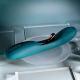 Buy Playboy Pleasure AURELIE - Green 22.7 cm USB Rechargeable Vibrator with Internal Flicker – Naughtyhut NZ sex toys online. Discreet delivery & top brands.