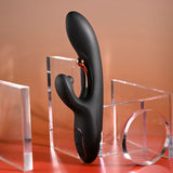 Buy Playboy Pleasure AUREUS - Black 22.7 cm USB Rechargeable Rabbit Vibrator with Internal Flicker – Naughtyhut NZ sex toys online. Discreet delivery & top brands.