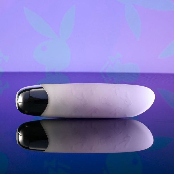 Playboy Pleasure BUNNY BUNCH - Pearl 11.3 cm USB Rechargeable Bullet – Sex toys NZ by Naughtyhut. Discreet delivery nationwide.