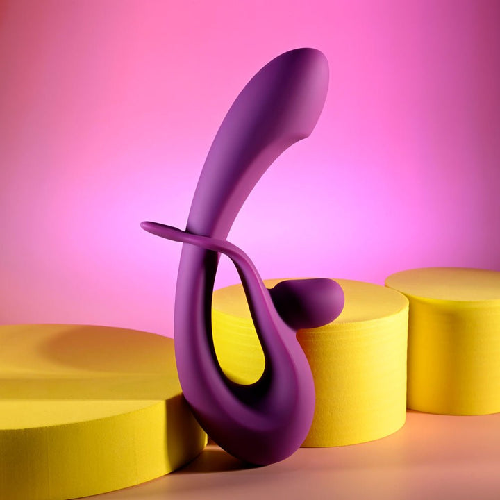 Playboy Pleasure CHA CHA SLIDE - Purple 20 cm USB Rechargeable Rabbit Vibrator – Sex toys NZ by Naughtyhut. Discreet delivery nationwide.