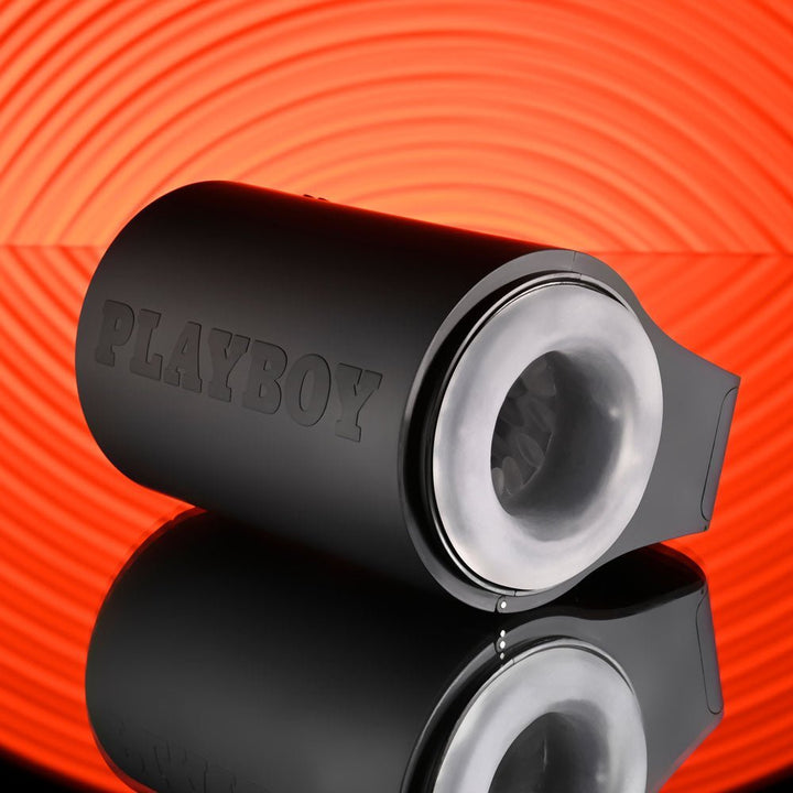 Playboy Pleasure COME ALONG - USB Rechargeable Vibrating Stroker – Sex toys NZ by Naughtyhut. Discreet delivery nationwide.