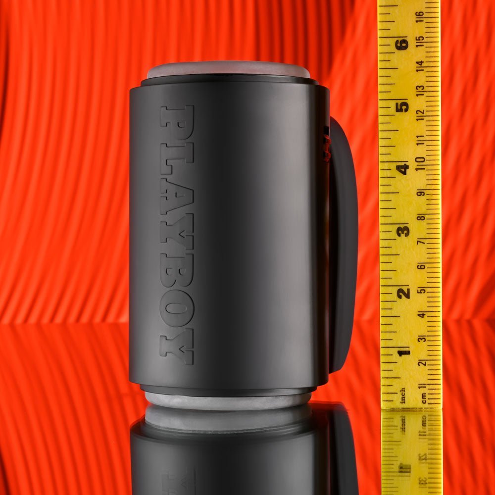 Playboy Pleasure COME ALONG - USB Rechargeable Vibrating Stroker – Sex toys NZ by Naughtyhut. Discreet delivery nationwide.